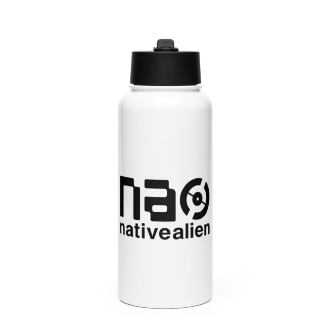 Stainless Steel Water Bottle with a Straw Lid - Image 6