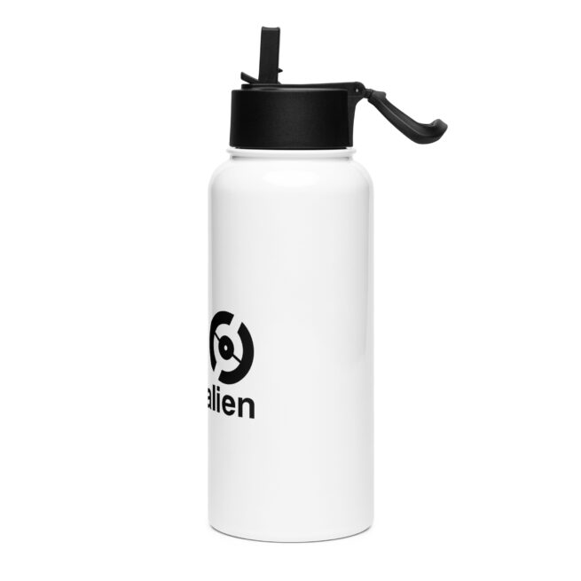 Stainless Steel Water Bottle with a Straw Lid - Image 7